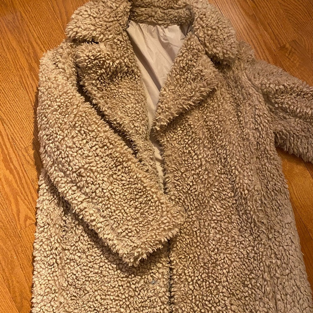 KENSIE Faux Shearling Coat